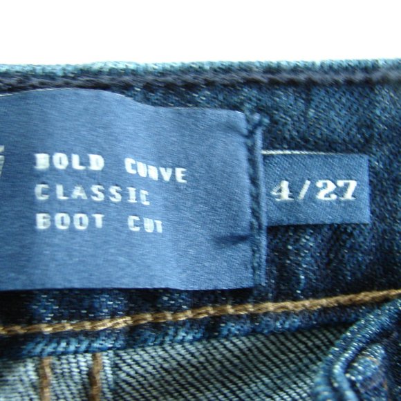 Levis Bold Curve Classic Rise Boot Cut Dk Wash NWT - Picture 6 of 12